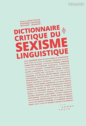 Dictionnaire critique du sexisme linguistique (image 1)