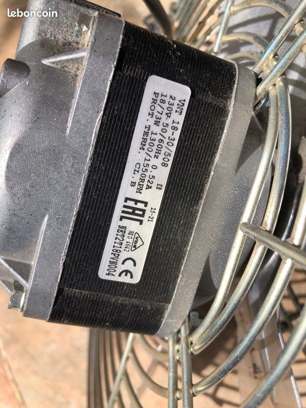 Ventilateur moteur Elco NET3C18PVN0004 avec 5 hélices prix unitaire (image 2)