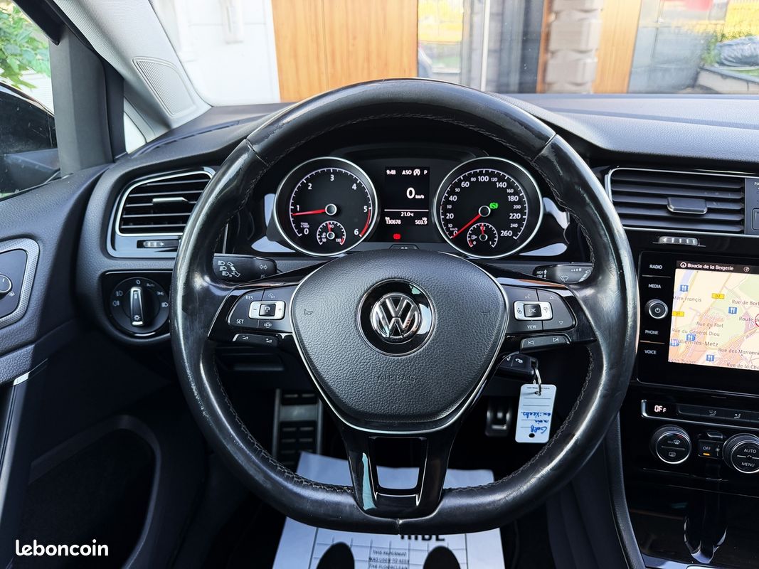 Volkswagen GOLF VII 1.6 TDI 115 CH CONFORTLINE BUSINESS JOIN DSG7 5P*ACC*FRONT ASSIST*CARPLAY*CAMERA (image 17)