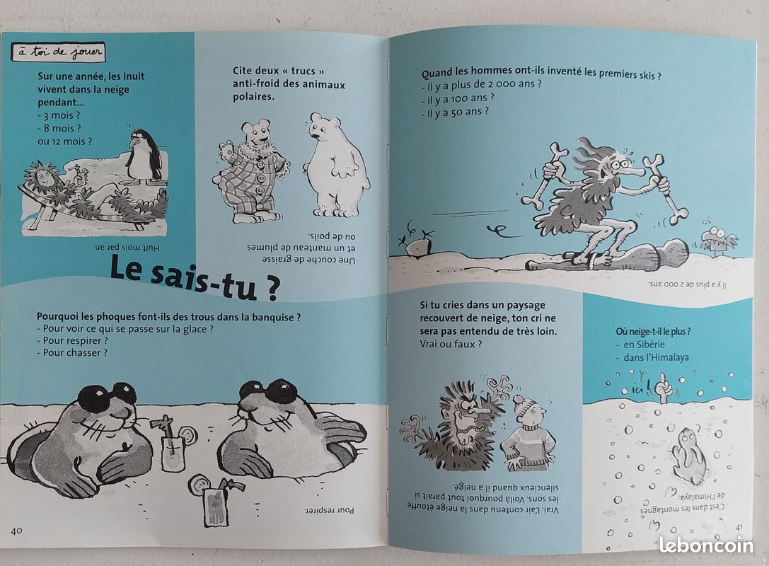 Livre éducatif enfants 8+ Nathan "La Neige" (image 3)