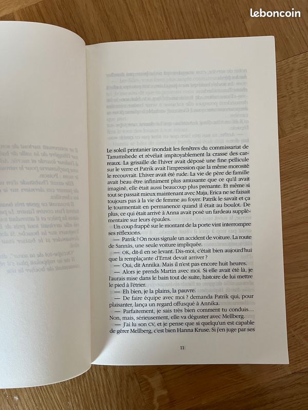 Livre ''L'Oiseau de mauvais augure'', Camilla Läckberg 2006 (image 6)