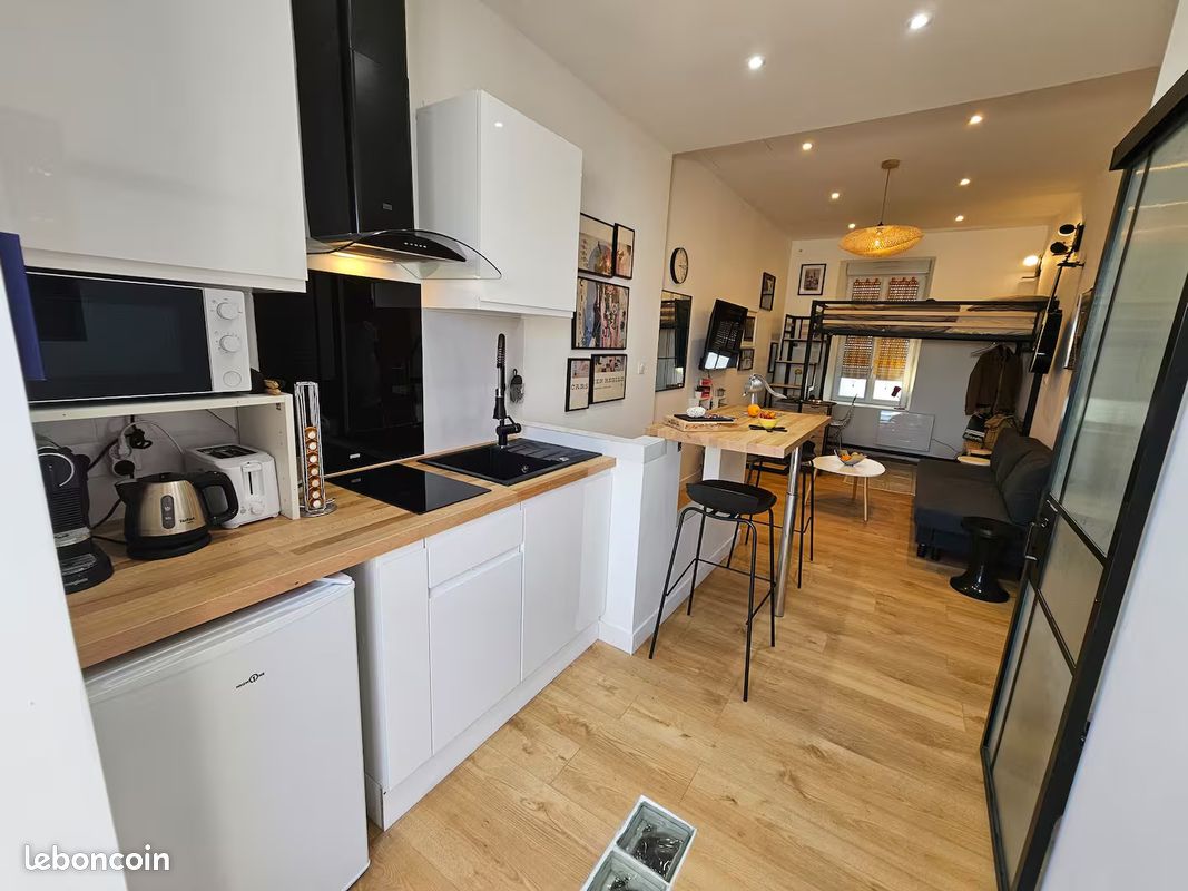 Studio calme Brest, hypercentre avec terrasse privée (image 3)
