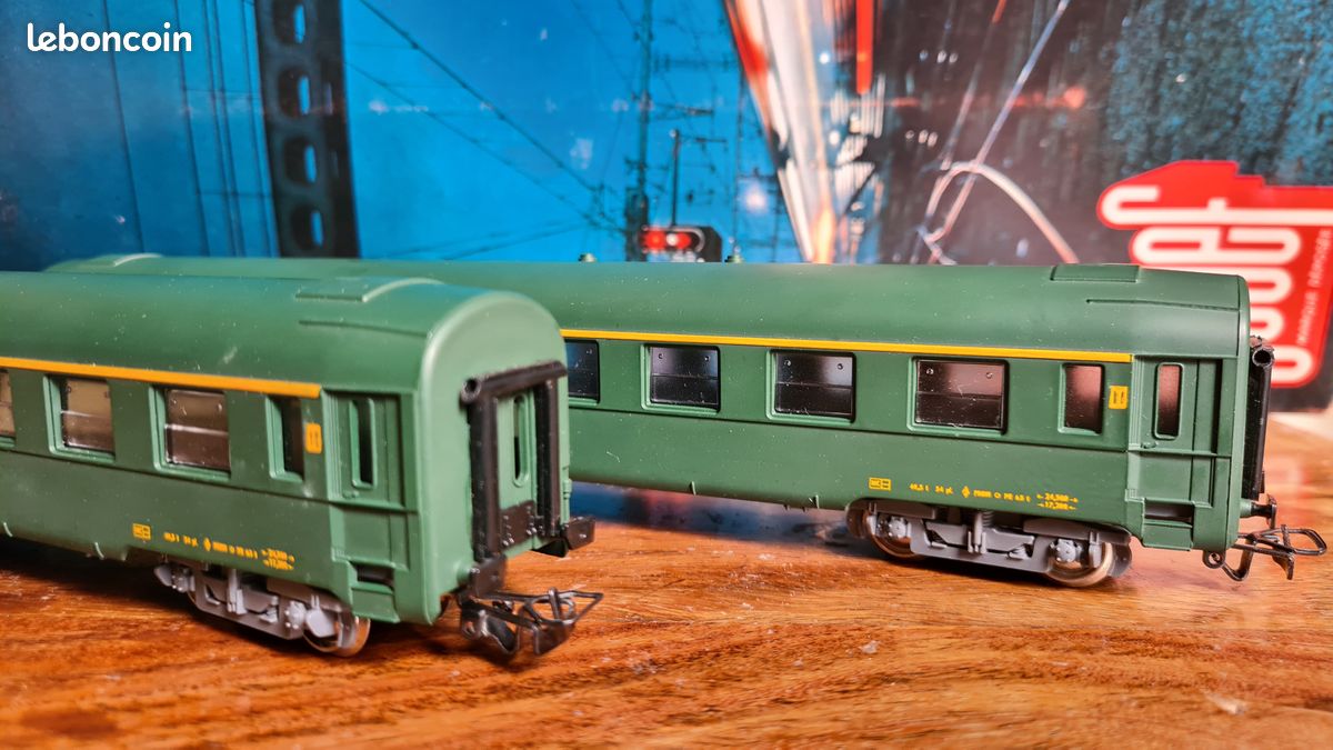 COFFRET TRAIN ORIENT Express JOUEF HO n°752 Locomotive 231c60