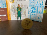Figurine Tintin officielle (Collection Moulinsart) - Hergé en officier - Collection