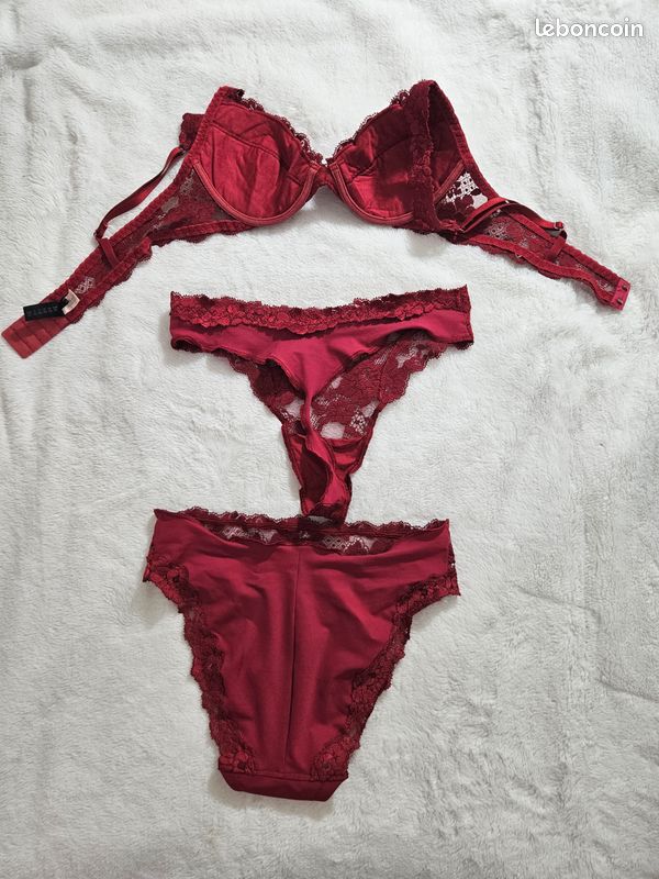 Ensemble Lingerie La Perla Taille 1 - Soutien-gorge Balconnet Perlé, Neuf étiqueté