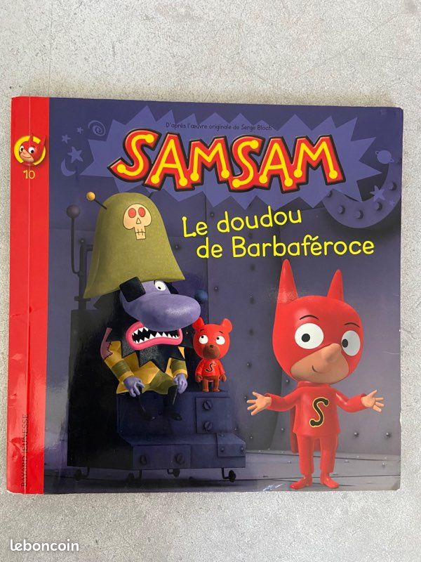 Livre Sam Sam: le doudou de barbaféroce (image 1)