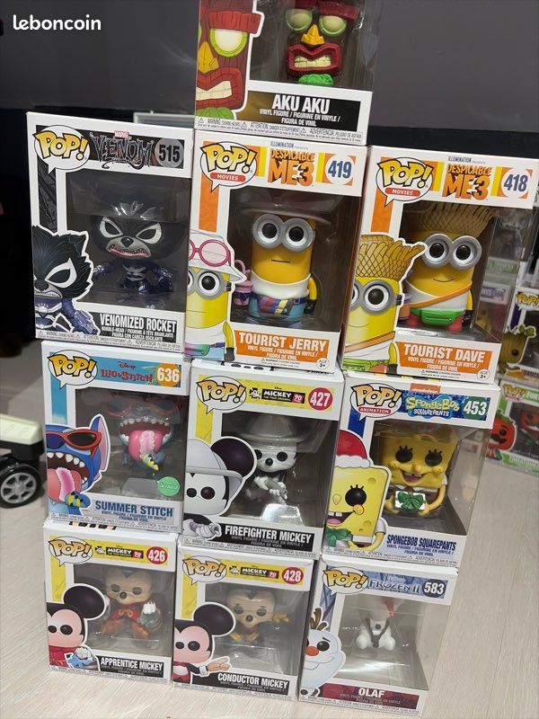 Lot pop dessin animé (image 1)