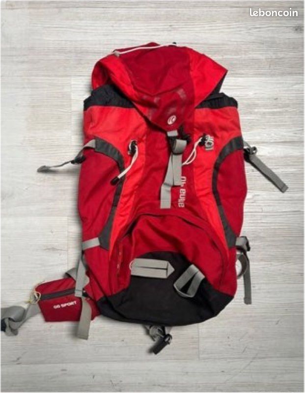 Sac à Dos OGIO Sport Vintage 1996 - Ancien Stock Neuf - Rouge Et Noir Modèle Sundrop