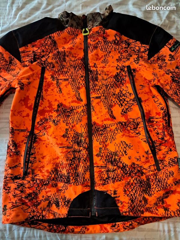 Veste chasse fluo pro hunt verney carron Sport Plein air