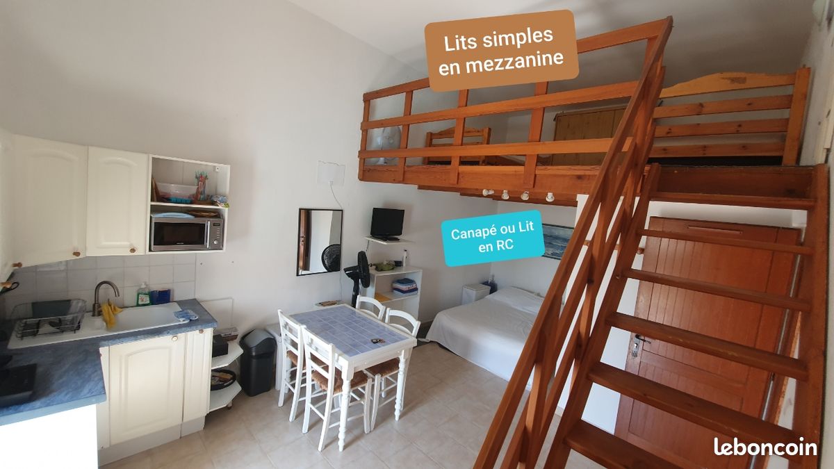 Appartement a louer cagnes-sur-mer - 1 pièce(s) - 32 m2 - Surfyn