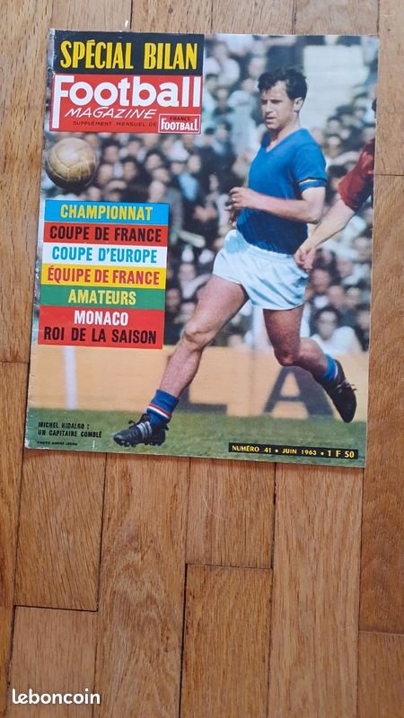 Football Magazine Supplément France Football N°9 - Octobre 1960 - Édition Originale