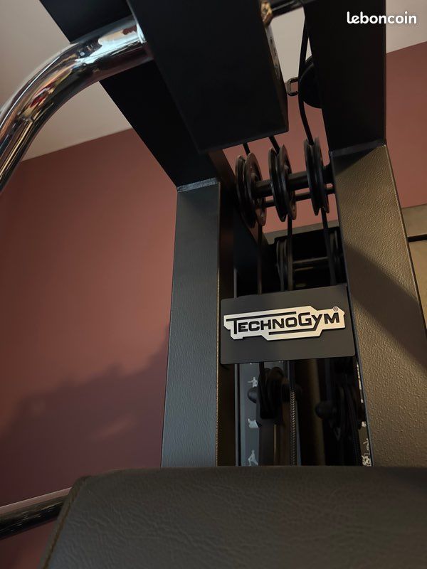 Banc De Musculation Technogym Unica – Noir, état Neuf, Multi-postes