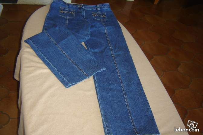 Jeans T.40 (Camaïeu) (image 1)