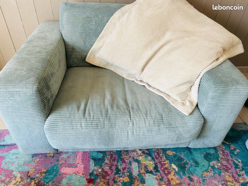 Canapé +fauteuil=fauteuil offert (image 3)