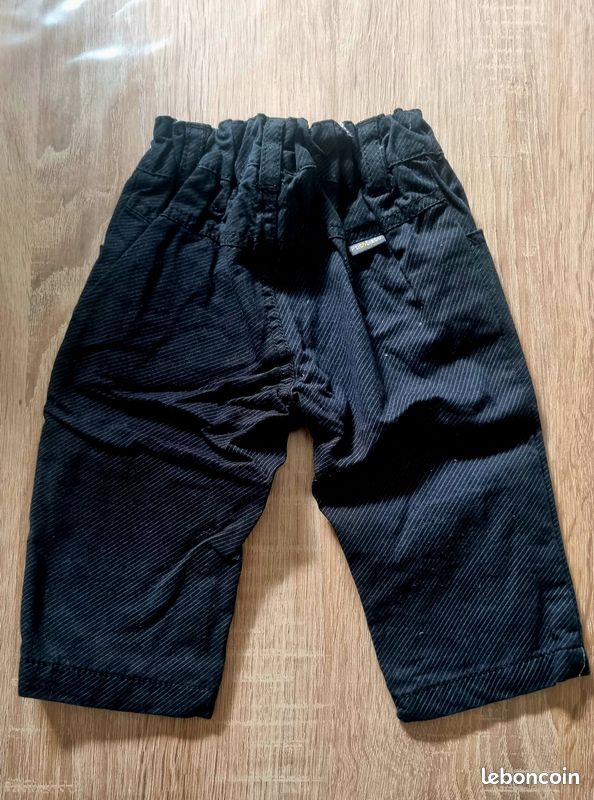 Pantalon noir cérémonie (image 2)