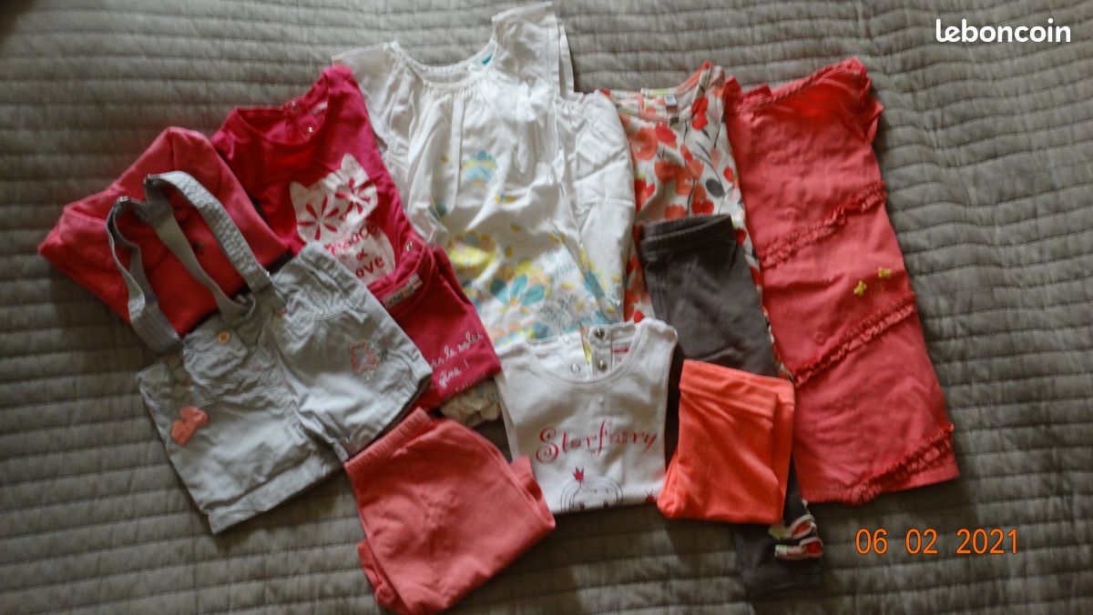 Lot de vêtements fille 12 mois (image 1)