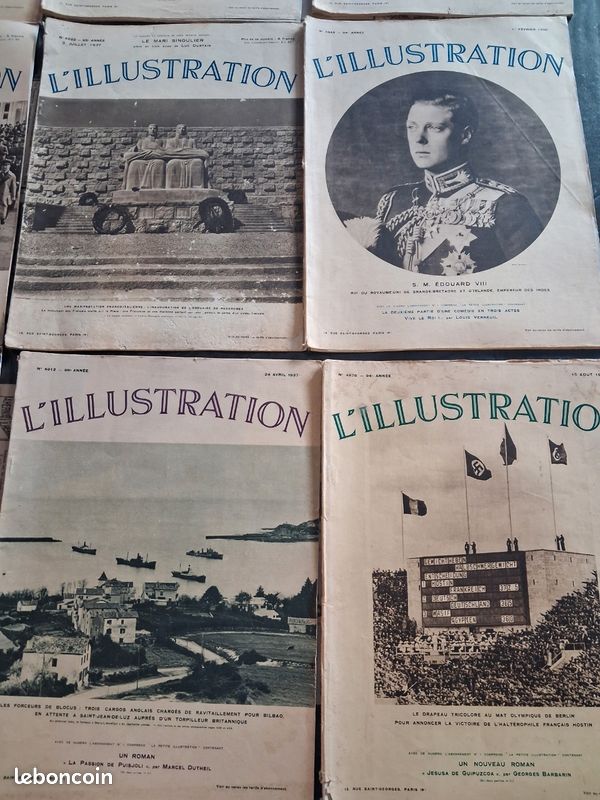 Vielles revues " l'illustration " (image 4)