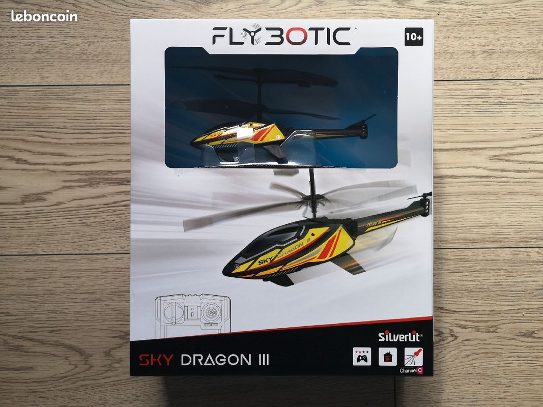 Neuf : Hélicoptère radiocommandé - Sky Dragon III Silverlit (10+) (image 1)