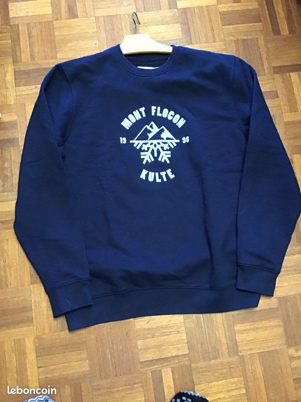 Pull Bleu L'Argentina - Taille L - En Très Bon état - Modèle Décontracté Et Confortable