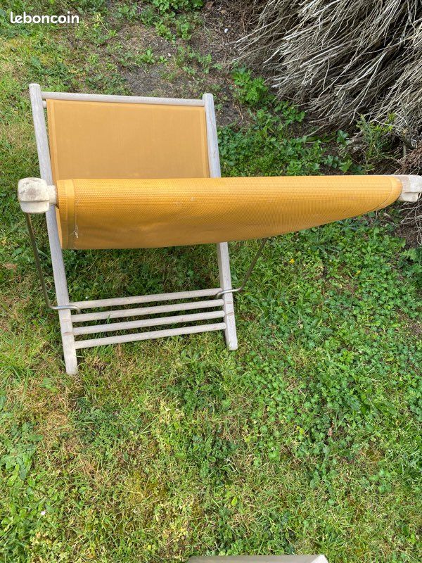 Chaise longue transat grande taille très solide (image 5)
