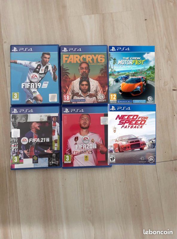Jeu The Crew PS4 – Course Automobile – Très Bon état – Version Française – Ubisoft