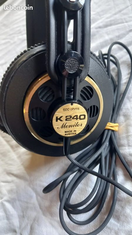 Casque Studio Vintage AKG K240 Édition Anniversaire - Fabbriqué En Autriche