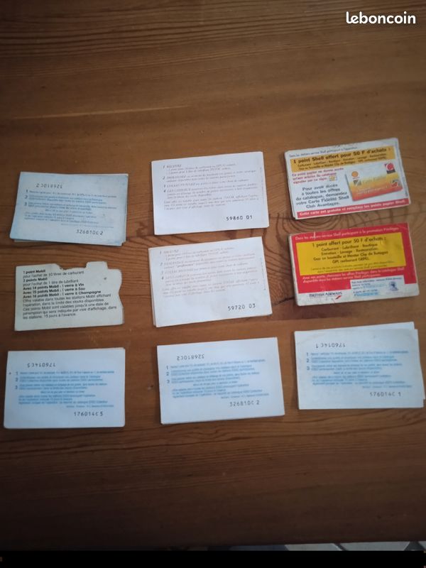 9 Tickets vintage pour carburant (image 2)