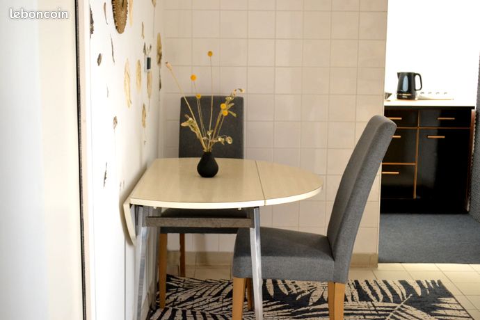 Logement meublé de plain pied