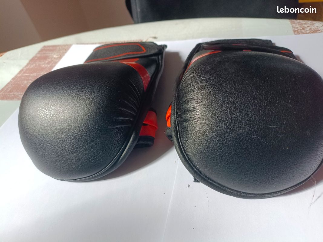 Gants boxe ou self semi contact taille L ou S (image 4)