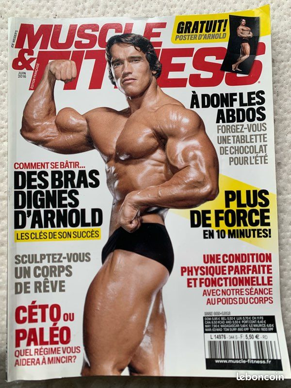 Le Monde Du MUSCLE #84 mag/Raye Hollitt/Tonya+Andreas Munzer poster 12-89 (Fr) | #1928266351