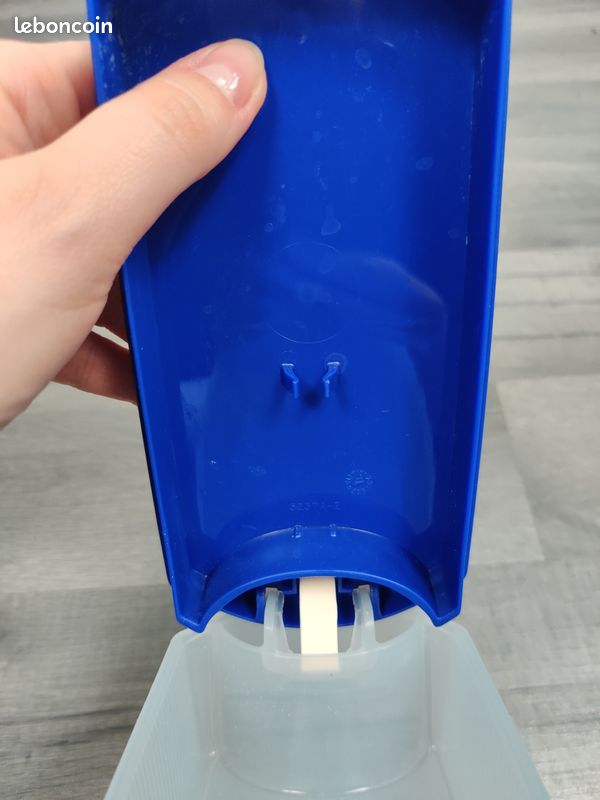 Boîte à céréales Tupperware Modular Mate : blanc givré, phoque bleu, 5 litres - France