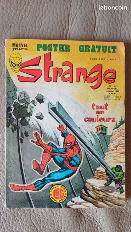 [Réservé] Lot 1 de 10 Marvel Strange Le journal de Spider-Man Collection Super Héros LUG (image 5)