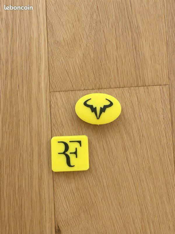 Antivibrateurs de tennis - Rafael Nadal - Roger Federer (image 1)