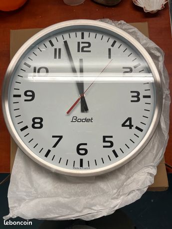 Horloge d'usine de marque BODET Années 70s - FR