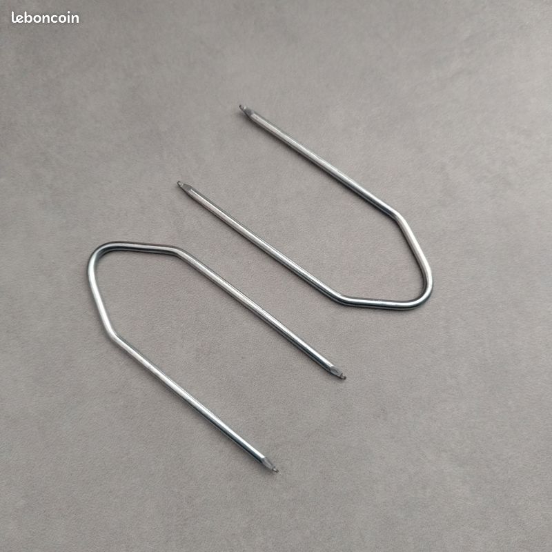 ✅ Lot de 2 griffes d'extraction pour autoradio d'origine BMW BAVARIA et BLAUPUNKT (image 1)