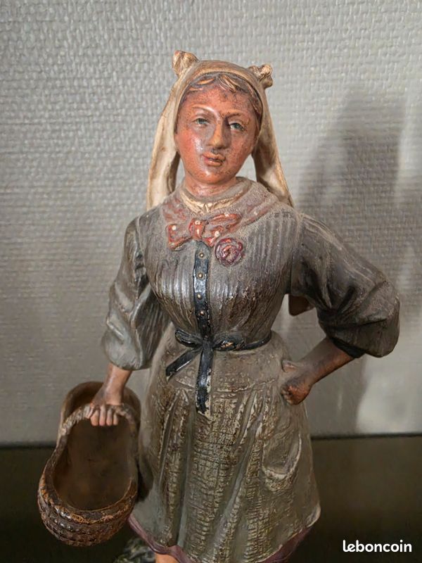 Statuette en terre cuite signée de B. Bloch (image 2)
