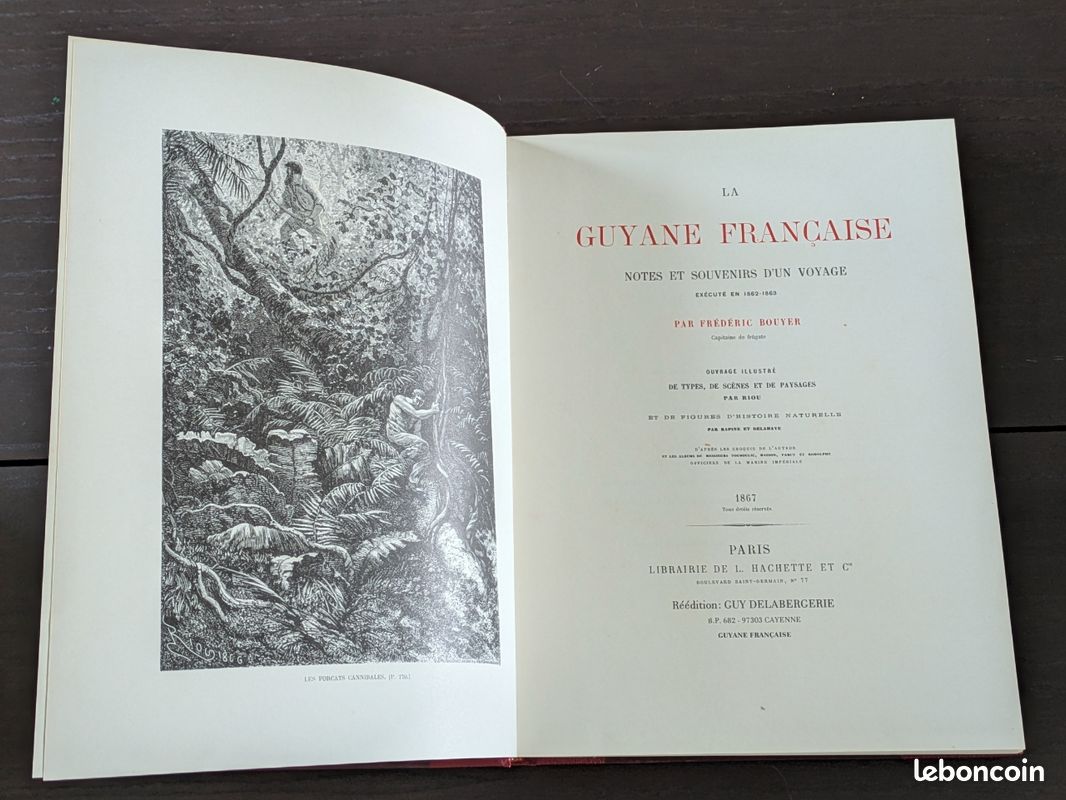 La Guyane Française - Frédéric Bouyer - réédition (image 2)