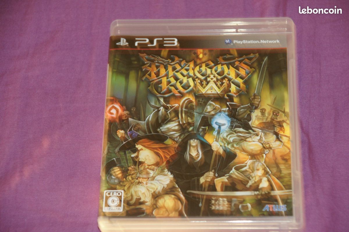 Jeu PS3 Dragon's Crown - Version Japonaise Complète - Bon état