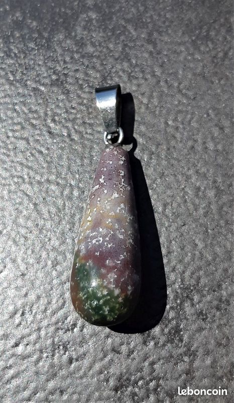 Pendentif pierre Fuchsite Muscovite (image 1)