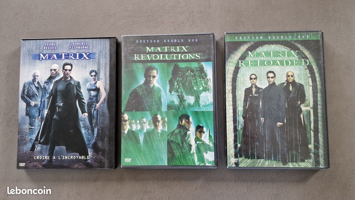 Trilogie Matrix en DVD (image 1)