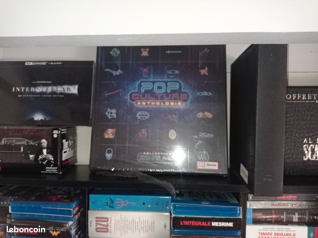 Coffret pop culture 20 blu-ray (Neuf) (image 1)