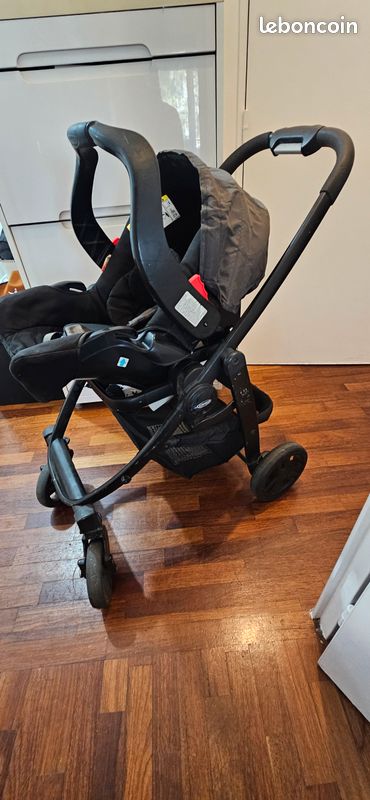 Poussette Graco trio (poussette + cosy + nacelle neuve) (image 11)