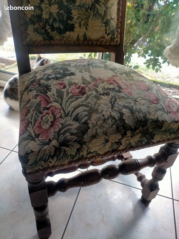 Chaises de style louis XIV (image 4)