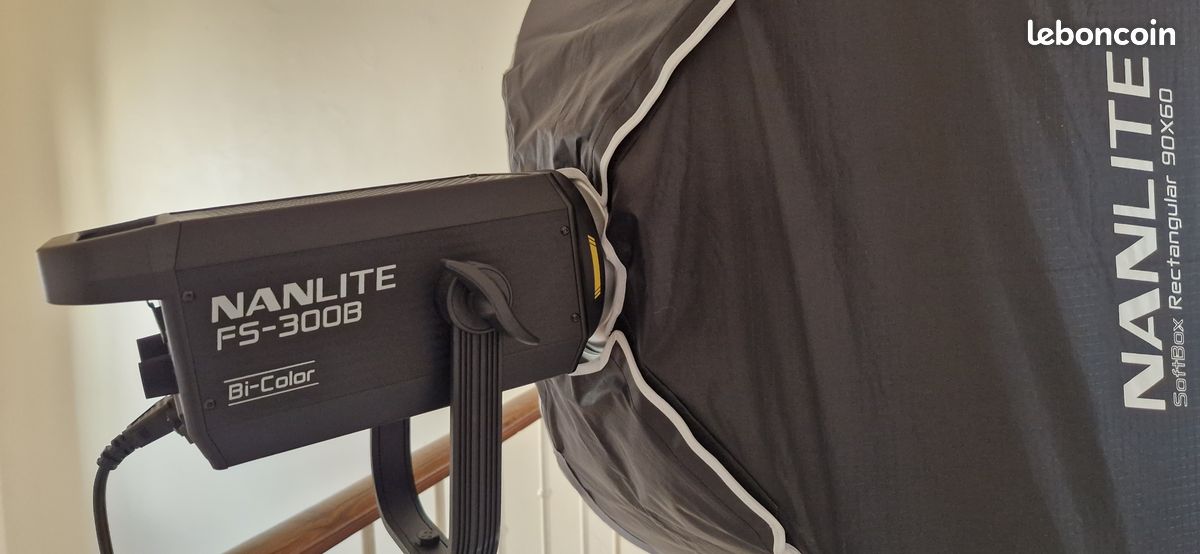 Projecteurs Nanlite FS-300b bi color projecteurs led light (image 11)