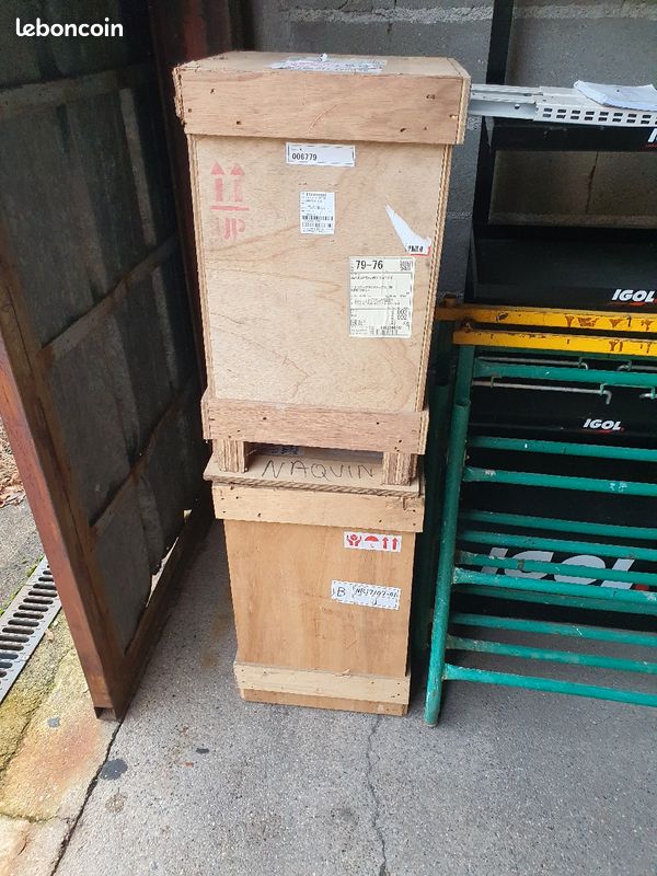 2 caisse de transport en bois (image 1)