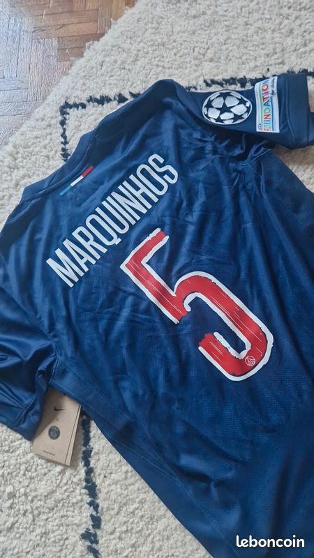 Flocage officiel Marquinhos Ligue Des Champions LDC Home 2025/2026 - Collection