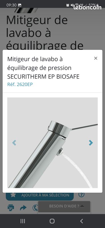 Mitigeur delabie (image 1)