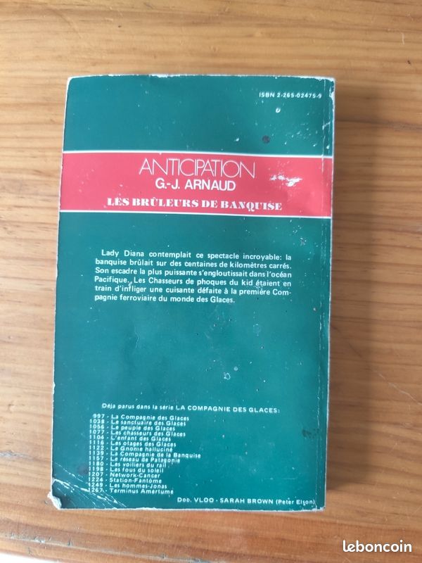 Livre ,les brûleurs de banquise (image 2)