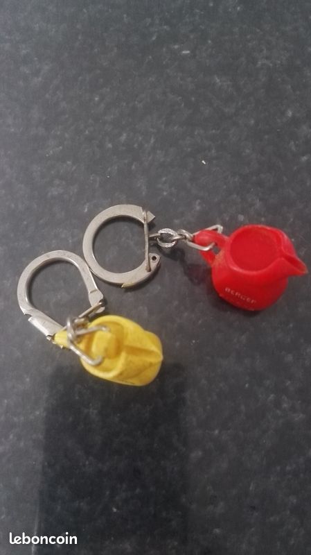 Porte-clefs pichet Berger rouge + jaune (image 5)