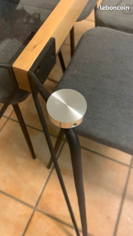 Table en verre 160/80 château d’ax (image 2)